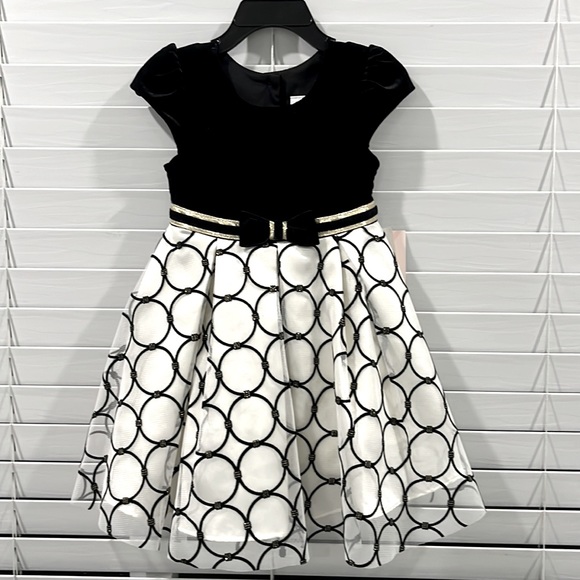 NWT Jona Michelle 2T Velvet and tulle Toddler Dress - Picture 1 of 9